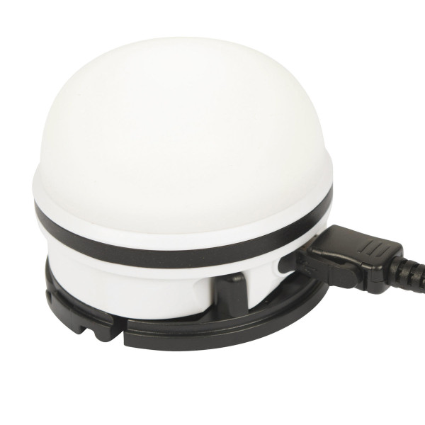 Ліхтар кемпінговий Bo-Camp Kuma Silicone Rechargeable 200 Lumen White/Black