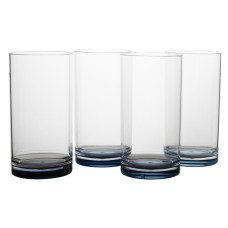 Набір склянок Gimex Longdrink Glass Colour 4 Pieces 4 Person Sky