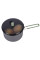 Каструля Bo-Camp Explorer Hard Anodized 1L Grey/Green