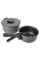 Набір посуду Bo-Camp Trekking 5 Pieces Anthracite