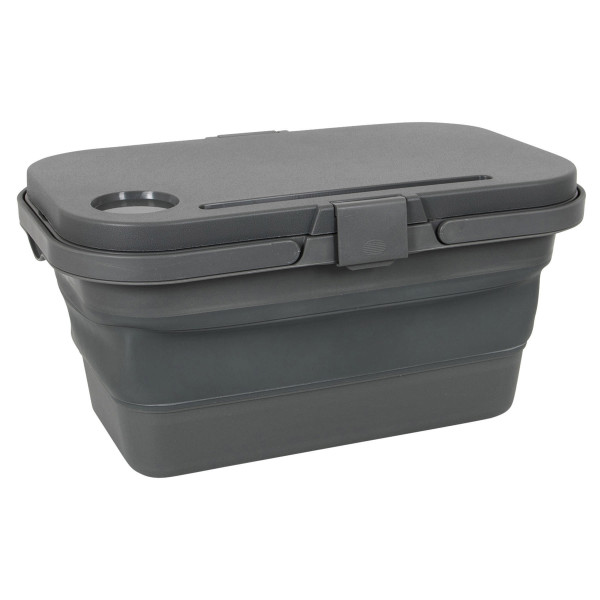 Кошик складаний Bo-Camp Foldable Box With table Top 17L Grey