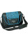 Сумка через плече Semi Line 9 Black/Blue (7156)