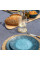 Сервіз столовий Gimex Tableware Stone 12 Pieces 4 Person Dark Blue