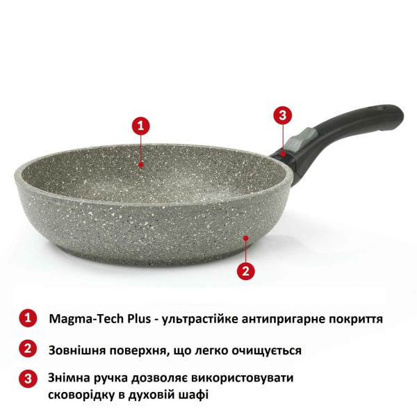 Сковорода Flonal Monolite 28 см (MOIPB2890)