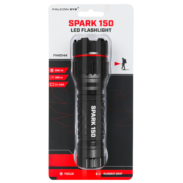 Ліхтар тактичний Falcon Eye Spark 150 (600 Lm) Focus (FHH0144)