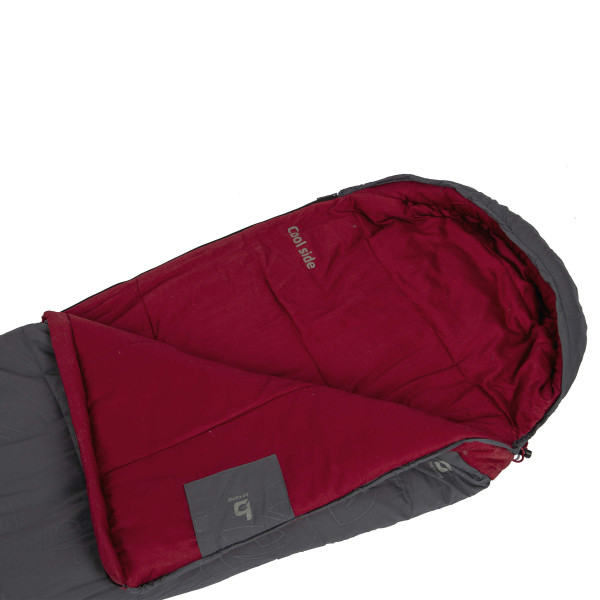 Спальний мішок Bo-Camp Uda Cool/Warm Golden -10° Red/Grey