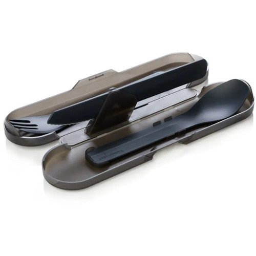 Набір приборів для їжі Humangear GoBites Trio, сірий