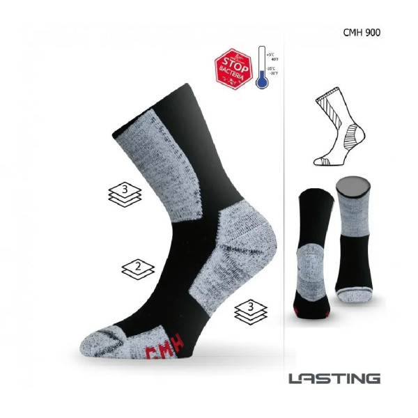 Термошкарпетки трекінг Lasting CMH, сірий