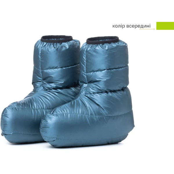 Шкарпетки пухові Turbat Down Socks, синій