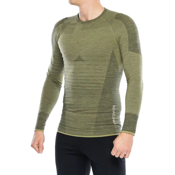 Термофутболка Ortovox 230 Competition Long Sleeve Mns, коричневий