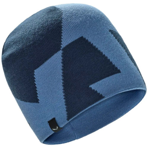 Шапка Salewa Pure Reversible AM Beanie, синій