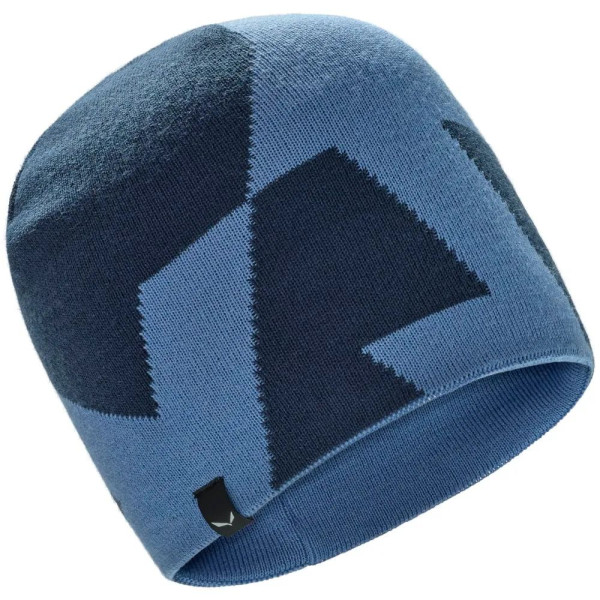 Шапка Salewa Pure Reversible AM Beanie, синій