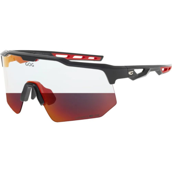 Окуляри GOG Loki Photochromic Cat.0-3, червоний