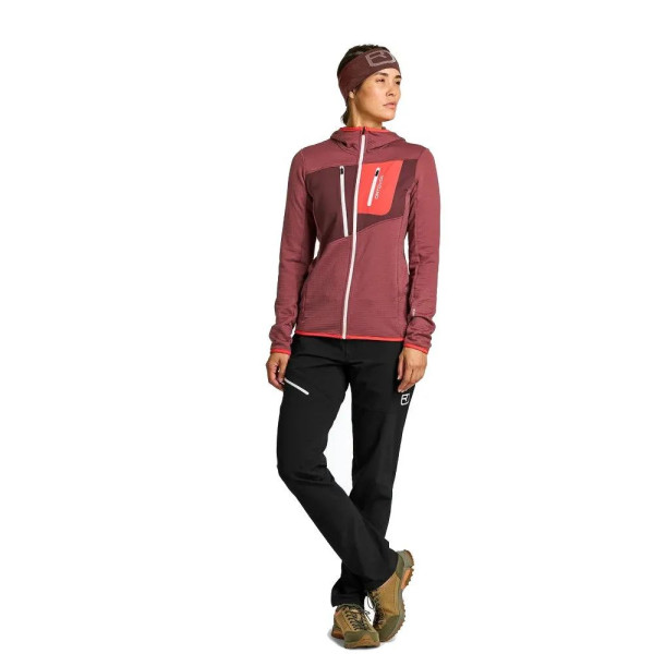 Флісова кофта Ortovox Fleece Grid Hoody Wmn