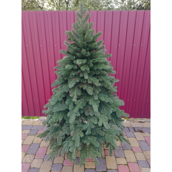 Ялинка штучна лита Елітна 1,5 м, зелена, компактна