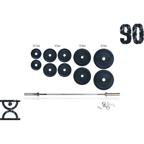 Штанга 90 кг олімпійська
