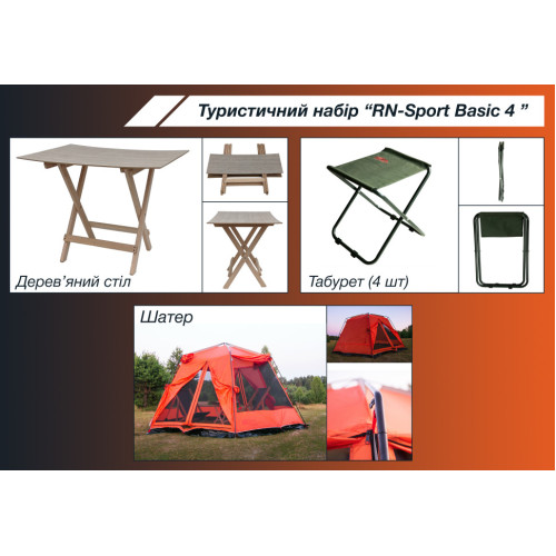 Туристичний набір RN-Sport Basic 4