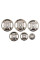 Блини диски сталеві 2 Handle металева втулка LiveUp LP8338-2_5 ø51мм 2,5кг сірий