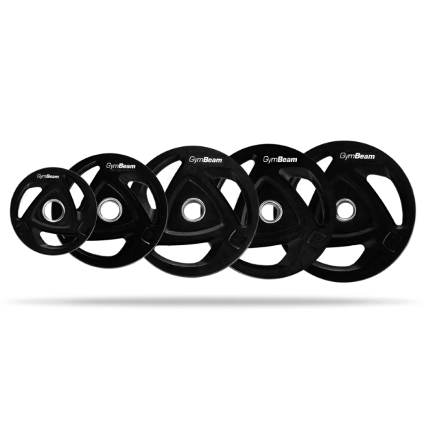 Диски для штанги олімпійські 51 мм GymBeam IRON 1.25-2.5-5-10-15-20-25 кг