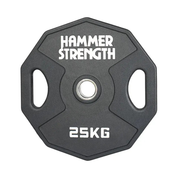 Диски обгумовані олімпійські Hammer Strength 51 мм 1.25-2.5-5-10-15-20-25 кг