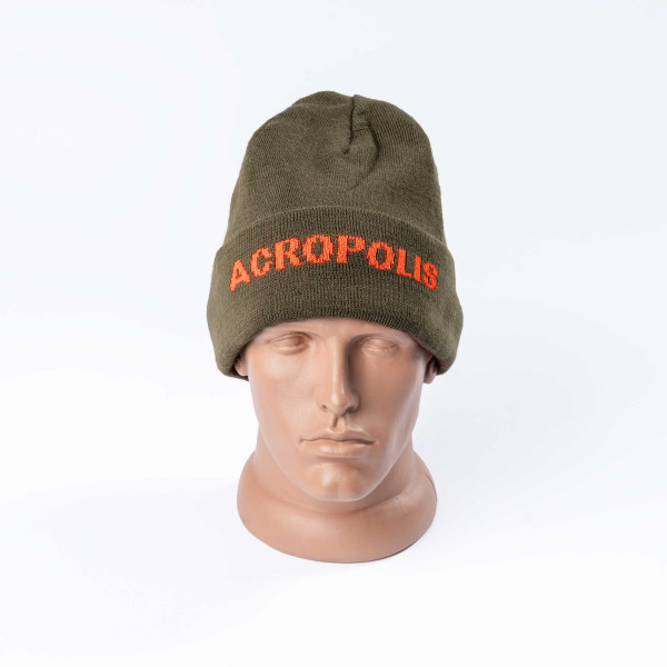 Шапка сигнальна двостороння Олива / Помаранчевий - Acropolis ОШМ-5н