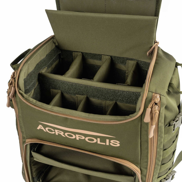 Модульный рыбацкий рюкзак Acropolis РР-3 с двумя зонами доступа 45 л