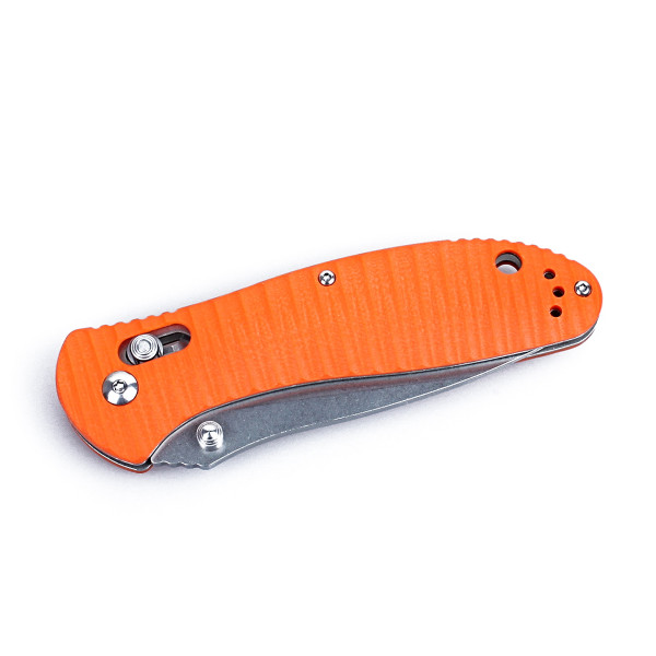 Ніж складаний туристичний Ganzo G7392P (8.7 см) 440C / G10 помаранчевий