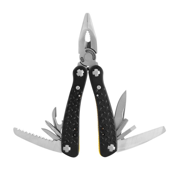 Мультитул Ganzo G106, (16.5 см) 22 функції, чорний + біти та чохол