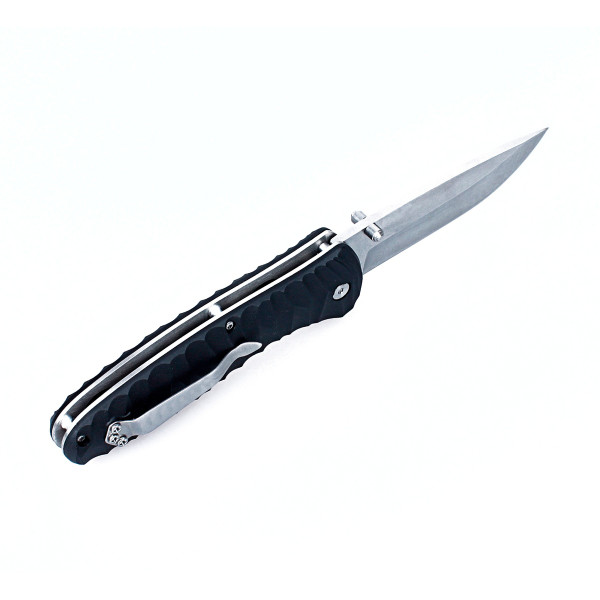 Ніж складаний туристичний Ganzo G6252 (8.9 см) BDR4116 / fiberglass чорний