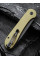 Ніж складаний туристичний Civivi Elementum Pocket, (8.9 см) 14C28N / Micarta оливковий