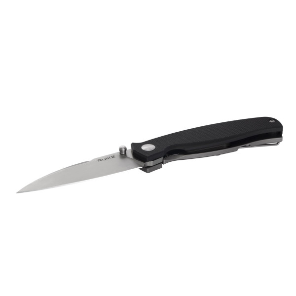 Ніж складаний кишеньковий Ruike M662-TZ, (7.4 см) steel 154СМ / TC4 (титан) + G10 чорний