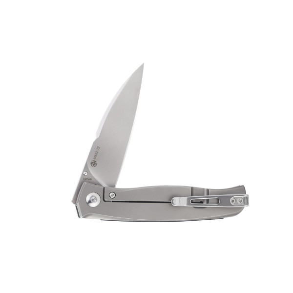 Ніж складаний кишеньковий Ruike M662-TZ, (7.4 см) steel 154СМ / TC4 (титан) + G10 чорний