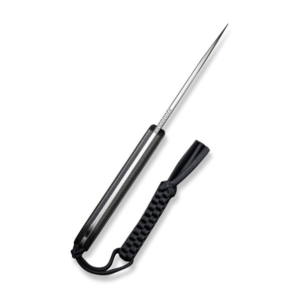 Ніж фіксований тактичний Civivi Elementum, (10.1 см) D2 / Micarta чорний