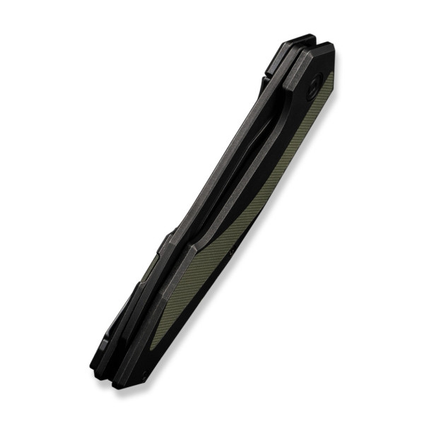 Ніж складаний туристичний Civivi Hypersonic, (9.4 см) 14C28N / Steel & G10 чорно-зелений