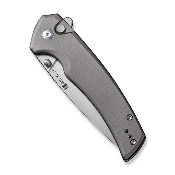 Ніж складаний туристичний Sencut Serene, (8.8 см) D2 / Aluminum сірий