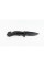 Ніж складаний туристичний Ganzo G628 (8.9 см) 8CR14 / PP алюміній сірий