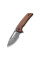 Ніж складаний кишеньковий Civivi Odium, (6.7 см) Damascus / Guibourtia Wood