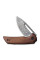 Ніж складаний кишеньковий Civivi Odium, (6.7 см) Damascus / Guibourtia Wood