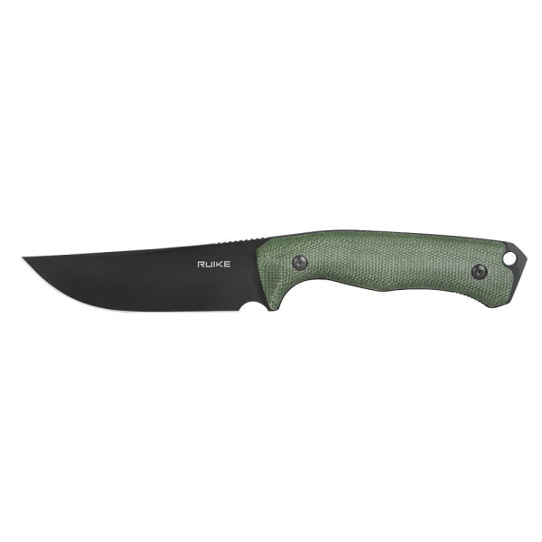 Ніж фіксований мисливський Ruike F186-MG, (11.8 см) D2 / Micarta зелений