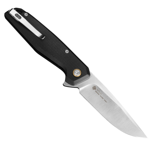 Ніж складаний туристичний Ruike P873-MB, (8.8 см)14C28N / G10 чорний