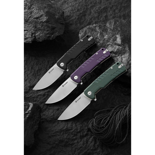 Ніж складаний туристичний Ganzo G769 (9 см) D2 / G10 зелений