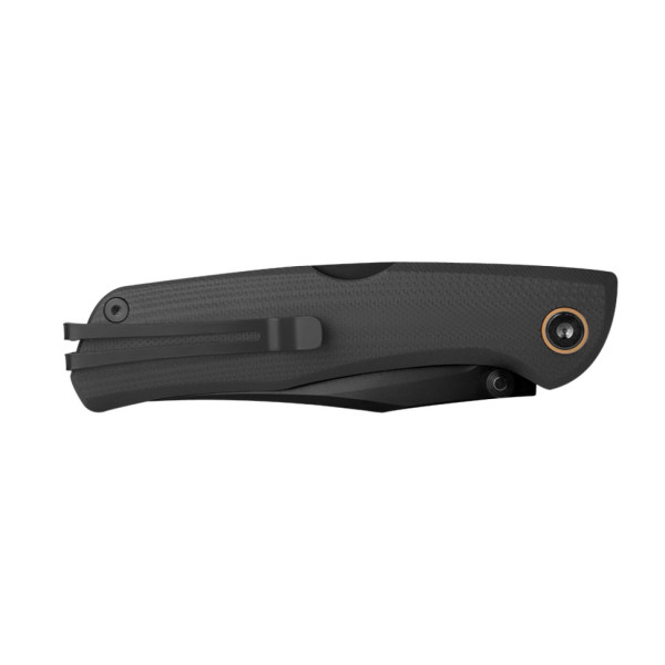 Ніж складаний туристичний Ruike P882-B, (8.5 см) 12С27 / G10 чорний
