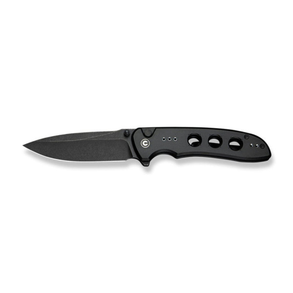 Ніж складаний туристичний Civivi Hyperpulse, (8.9 см) 14C28N / Aluminum чорний