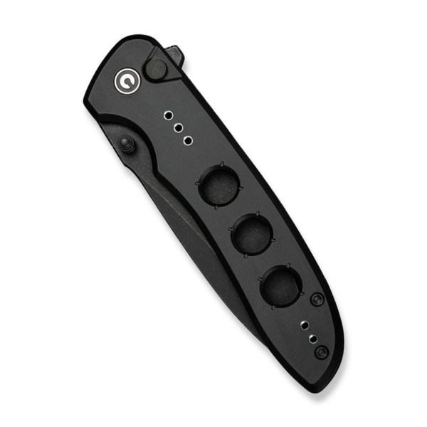 Ніж складаний туристичний Civivi Hyperpulse, (8.9 см) 14C28N / Aluminum чорний