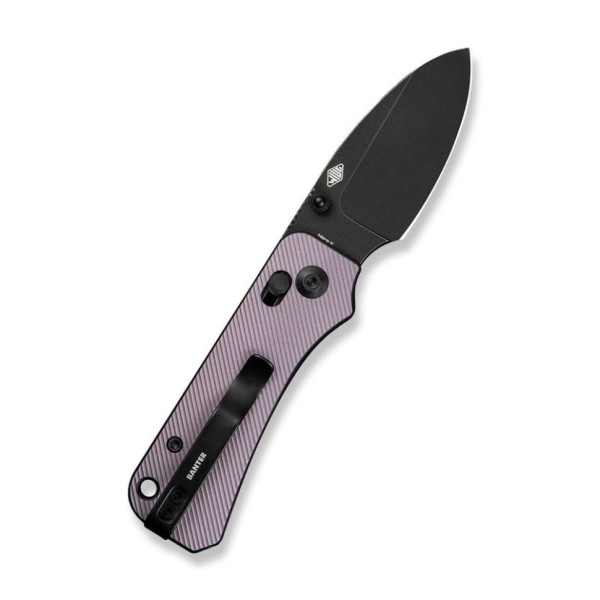 Ніж складаний кишеньковий Civivi Baby Banter 2, (5.9 см) Nitro-V / Aluminum фіолетовий