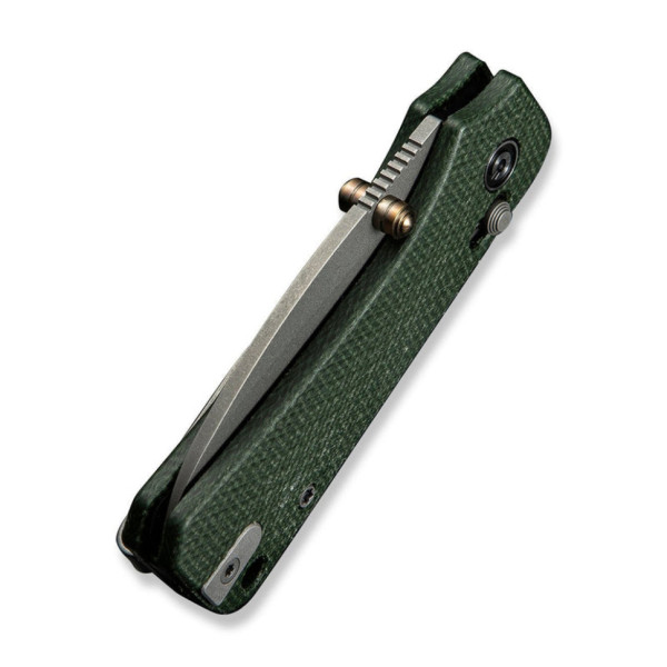 Ніж складаний кишеньковий Civivi Baby Banter 2, (5.9 см) Nitro-V / Micarta темно-зелений