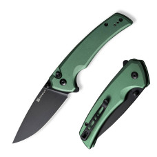 Ніж складаний Sencut Serene S21022B-5 D2 зелений алюміній