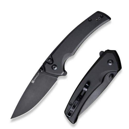 Ніж складаний туристичний Sencut Serene, (8.8 см) D2 / Aluminum чорний