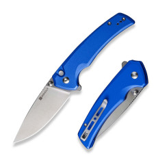 Ніж складаний Sencut Serene S21022B-4 сталь D2 алюміній синій