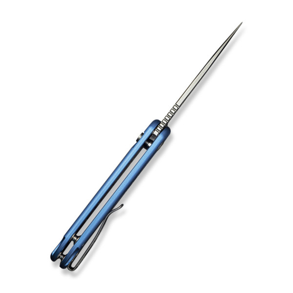Ніж складаний кишеньковий Civivi Elementum II, (7.5 см) Nitro-V / Aluminum синій